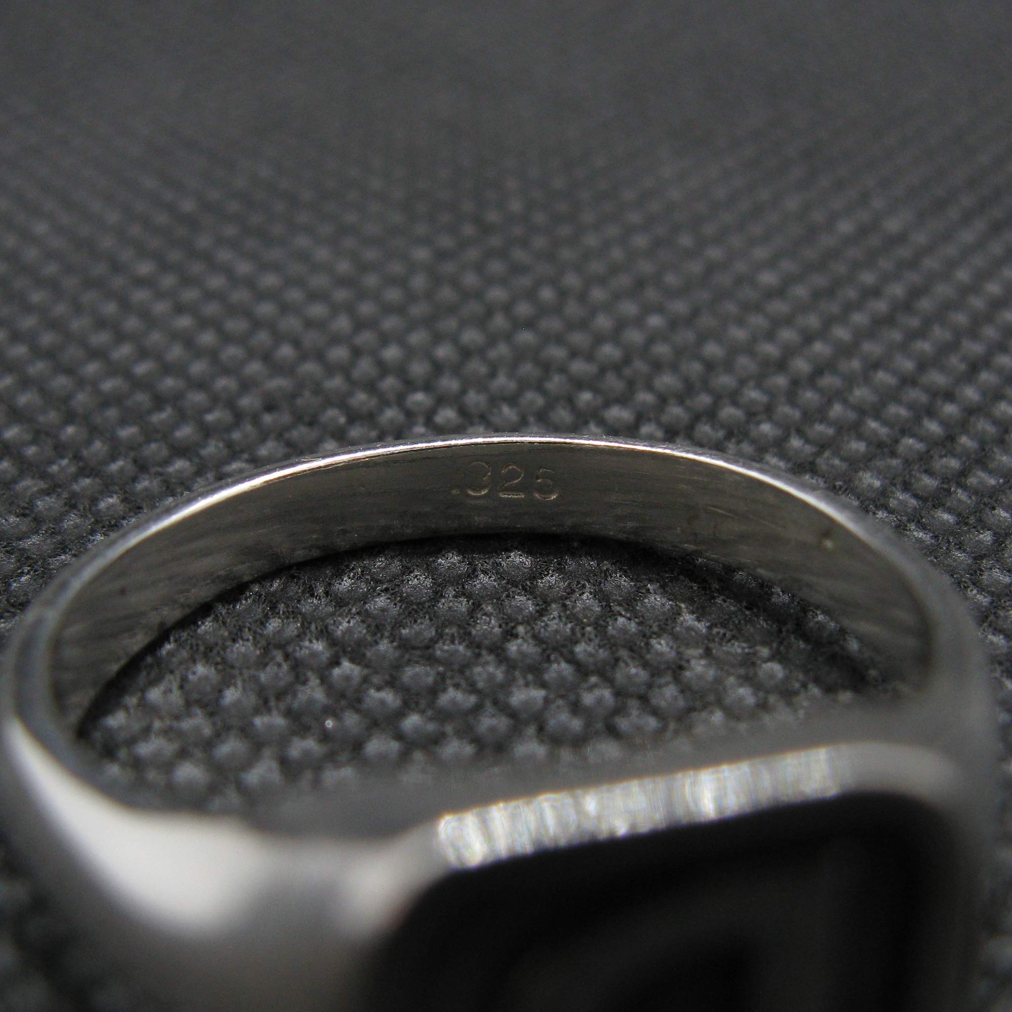 Anello da Uomo in Argento Massiccio Marchiato 925 Lettera D R002124 Empress