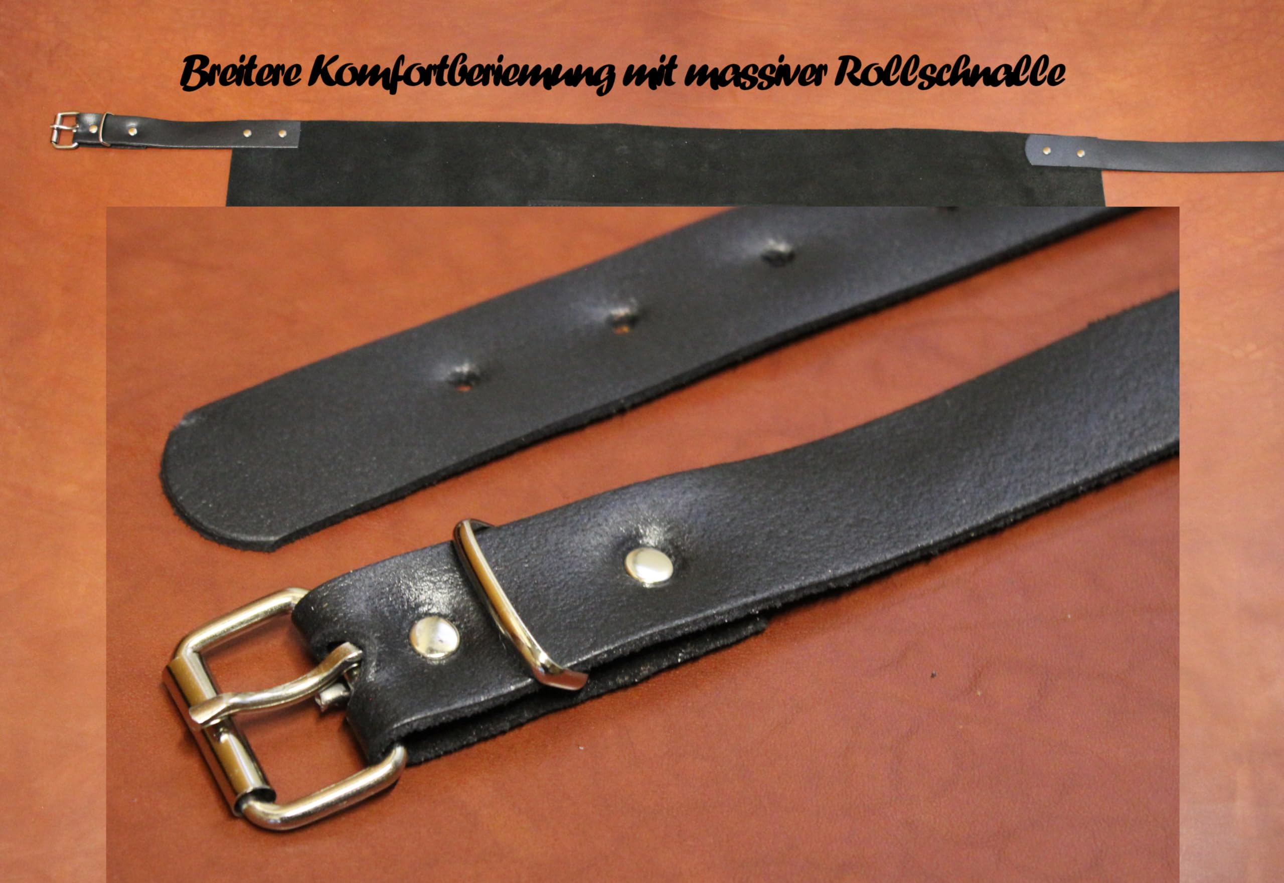 Tablier en cuir extra résistant | Tablier à ceinture, tablier de hanche, tablier en cuir | Cuir velours solide comme tablier de soudure, tablier forgé, tablier de menuisier, avec et
