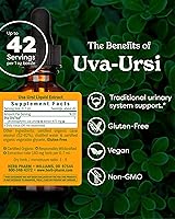 Vista 2 de Herb Pharm Uva Ursi Liquid Extra Count para soporte del sistema urinario, 1 fl oz