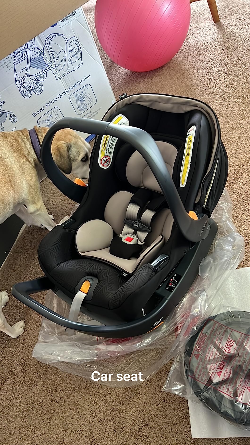 29/mo Finance Chicco Bravo 3in1 Trio Travel System, QuickFold