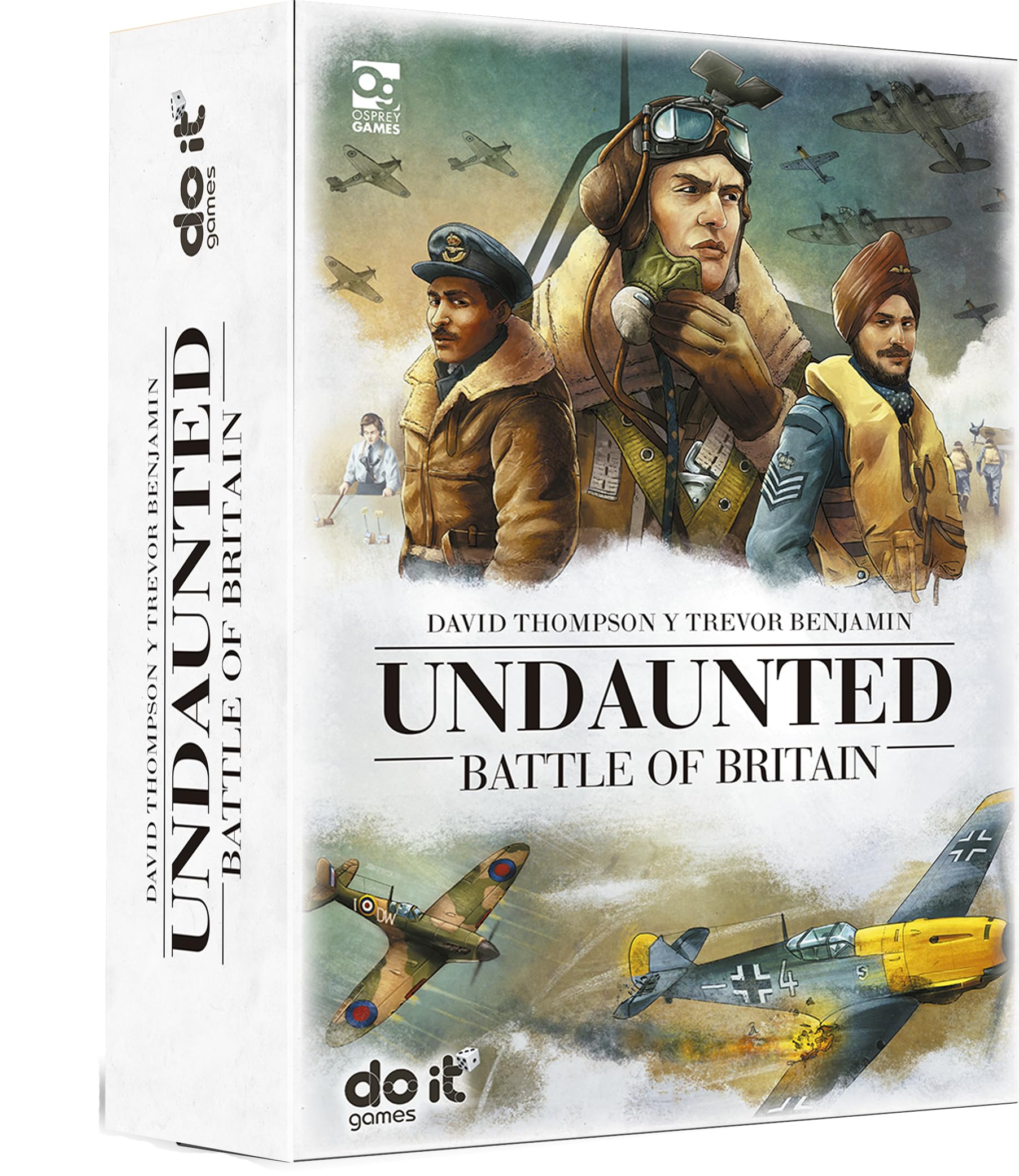 Undaunted: Battle of Britain, Juego de Mesa, A Partir de 14 Años, para 2 Jugadores, 60 por Partida, Español
