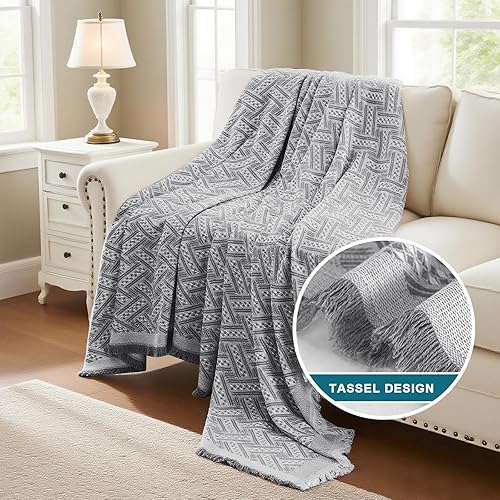 Miniatura 10 de Turquoize Fundas de sofá modulares para sala de estar, funda de sofá en forma de L, 2 piezas para sofás seccionales, fundas de sofá para perros, con