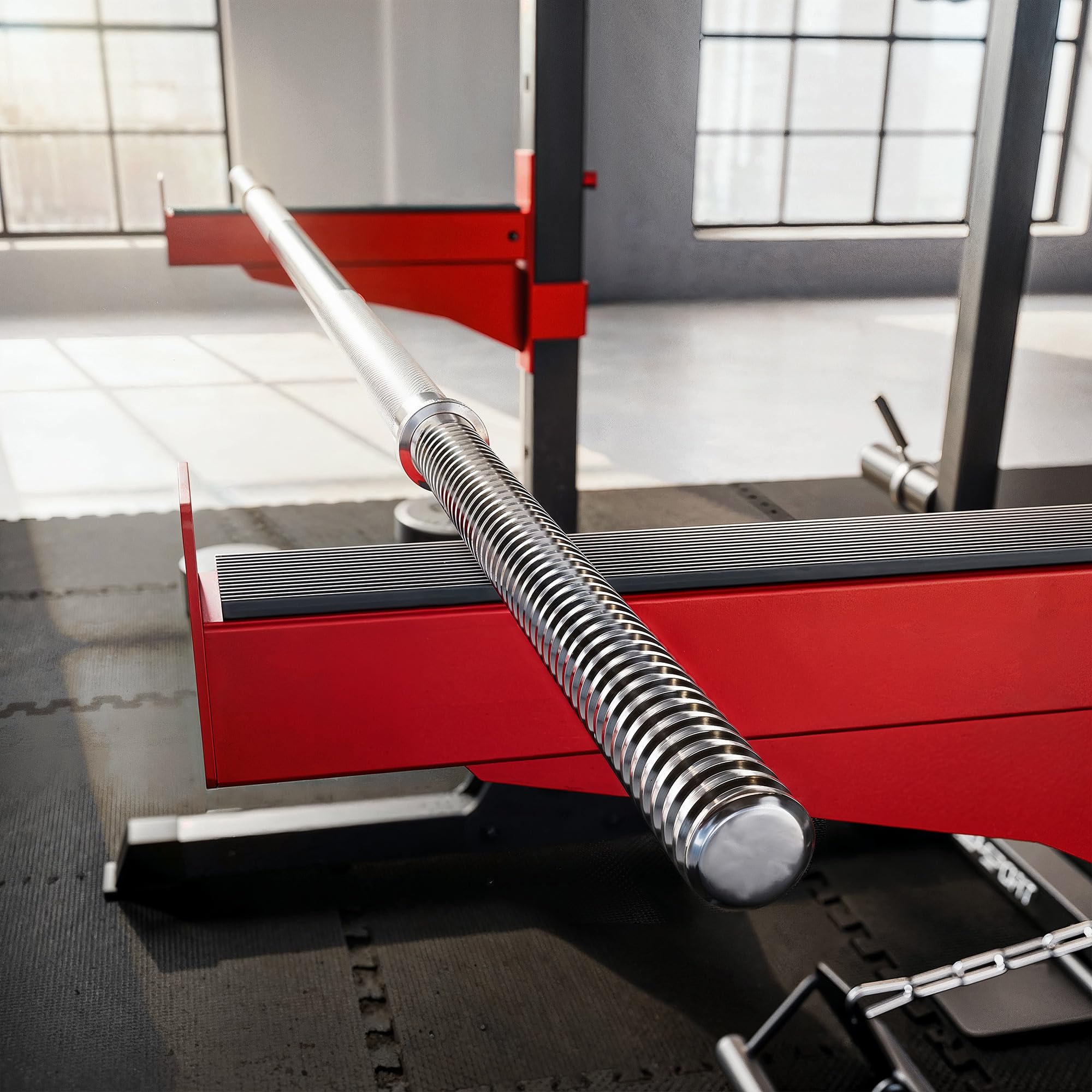 Hop-Sport Power Rack HS-2050K mit Latzug und Kabelzugstation, Power Cage mit Klimmzugstange, Sicherheitsablagen, Landmine, Squat Rack und Langhantelablage für Home Gym Krafttraining zuhause
