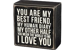 Primitives by Kathy 35169 Box Sign: My Other Half