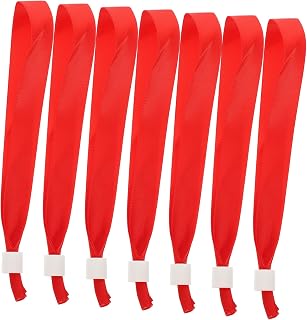 INOOMP 40piezas Brazaletes De Decorativos y Conciertos Ajustables y Resistentes Color Rojo