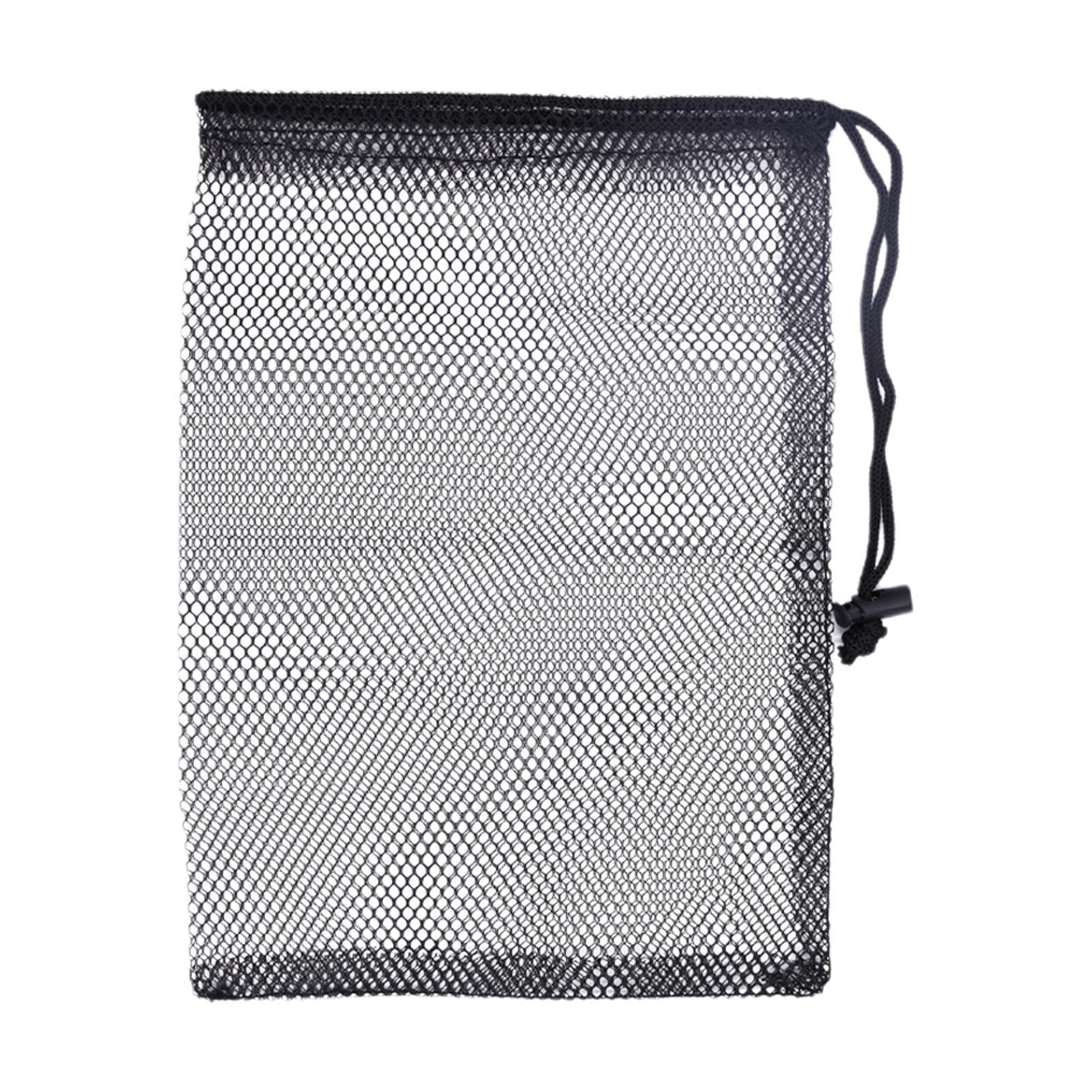 Contenitore per palline da golf in nylon con coulisse, grande capacità borsa multifunzionale