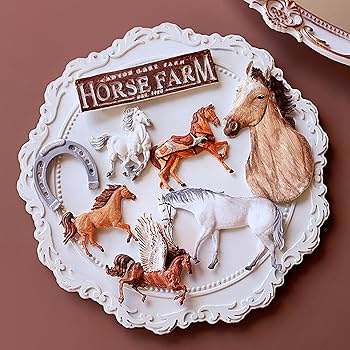 Amazon.co.jp: 馬チョコレート型、馬蹄型シリコン型、ウェスタン