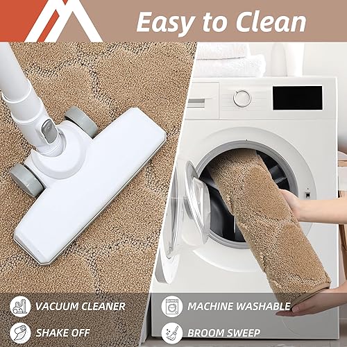 Miniatura 7 de COSY HOMEER Alfombras suaves de cocina 2 piezas para el frente del fregadero súper absorbentes, tapetes y tapetes de cocina de 20 x 30 pulgadas20 x