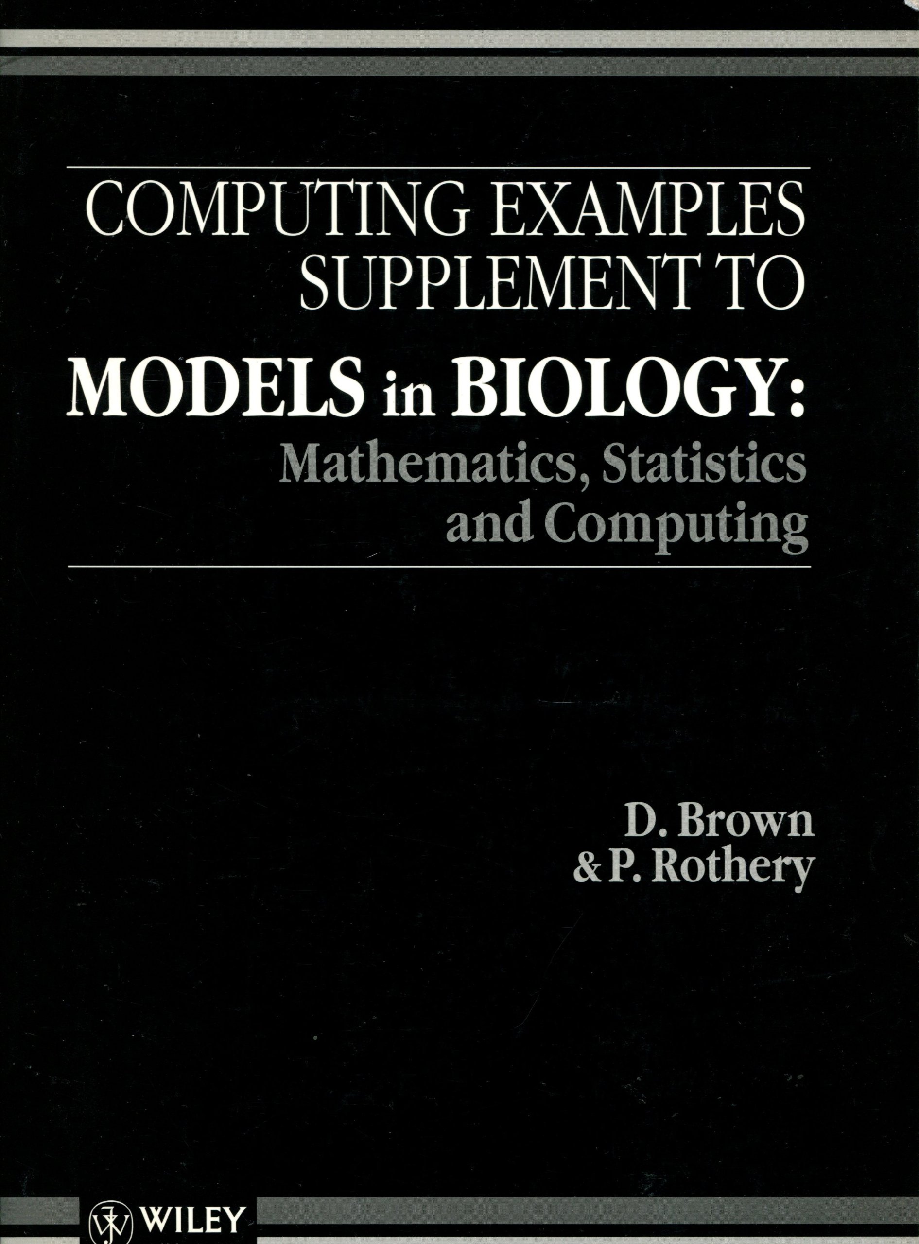 Computing Examples Supplement