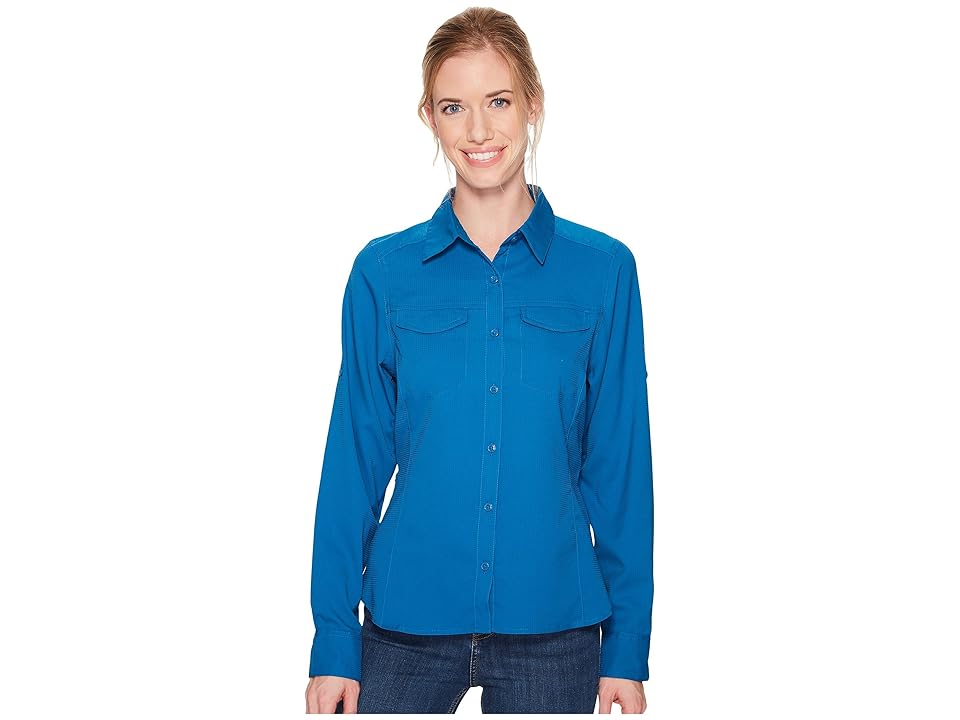 

Columbia Silver Ridge Lite Long Sleeve Shirt (Jewel) Women's Long Sleeve Button Up