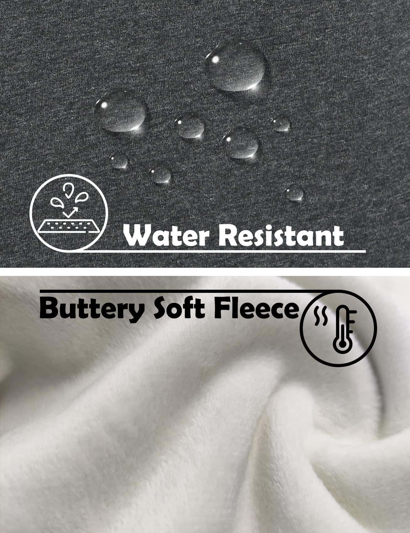 Inno Women's Buttery Soft Fleece Lined Straight Pants Warm Sweatpants Thermal Athletic Lounge, Dark Grey, XS, Regular-31 Inseam