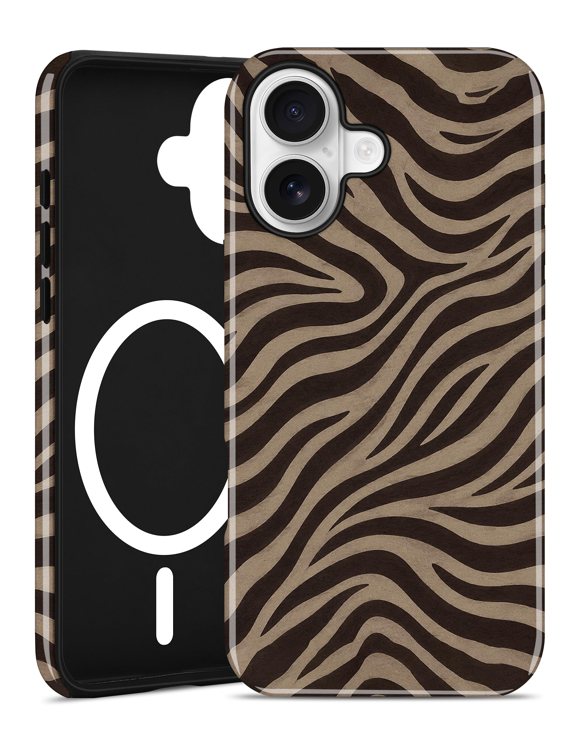 Photo 1 of Jusy Magnetic Zebra Case for iPhone 15
