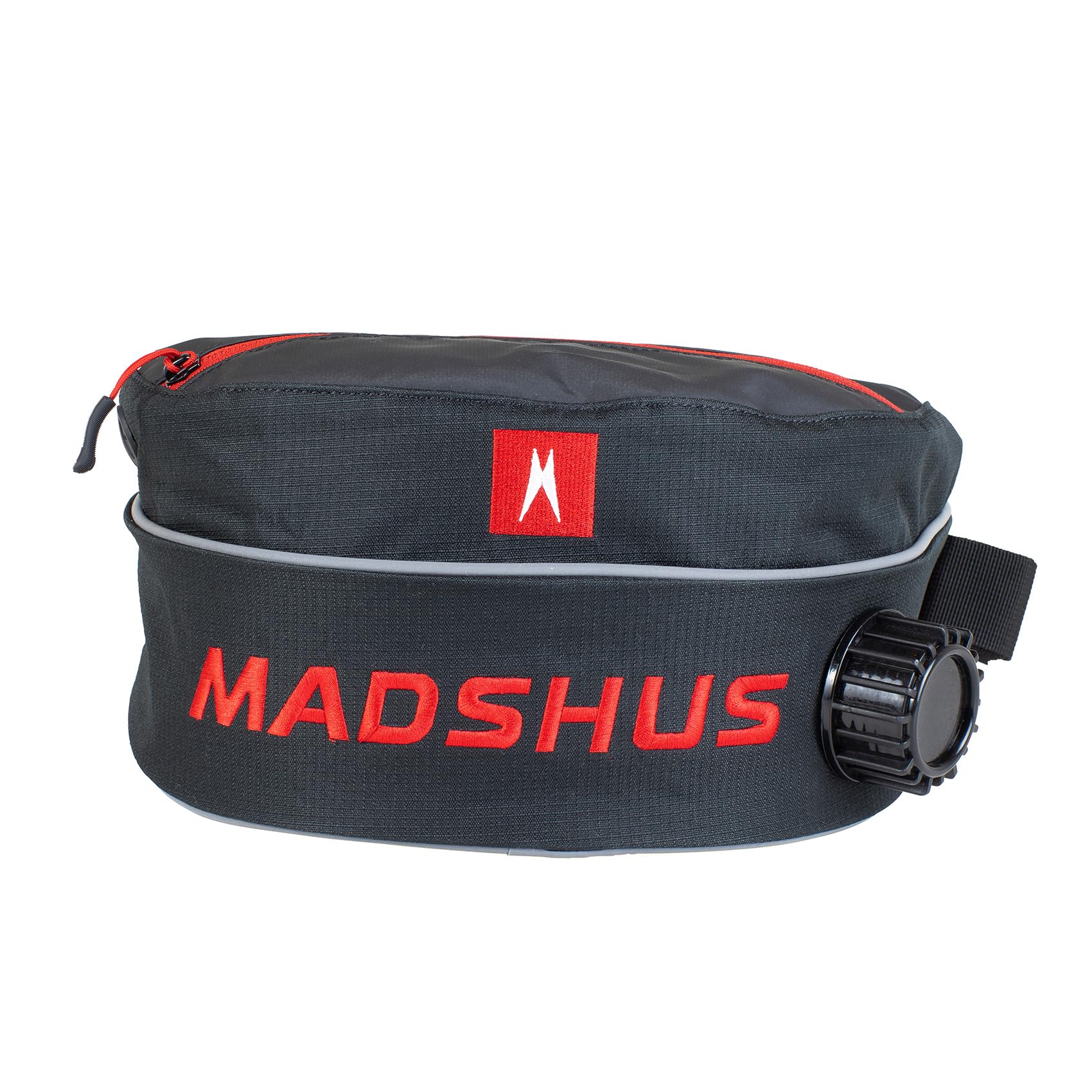 Madshus Ceinture Hydratation Isotherme Noir - Bouteille 1L Pour Ski De Fond Et Sports D'Hiver