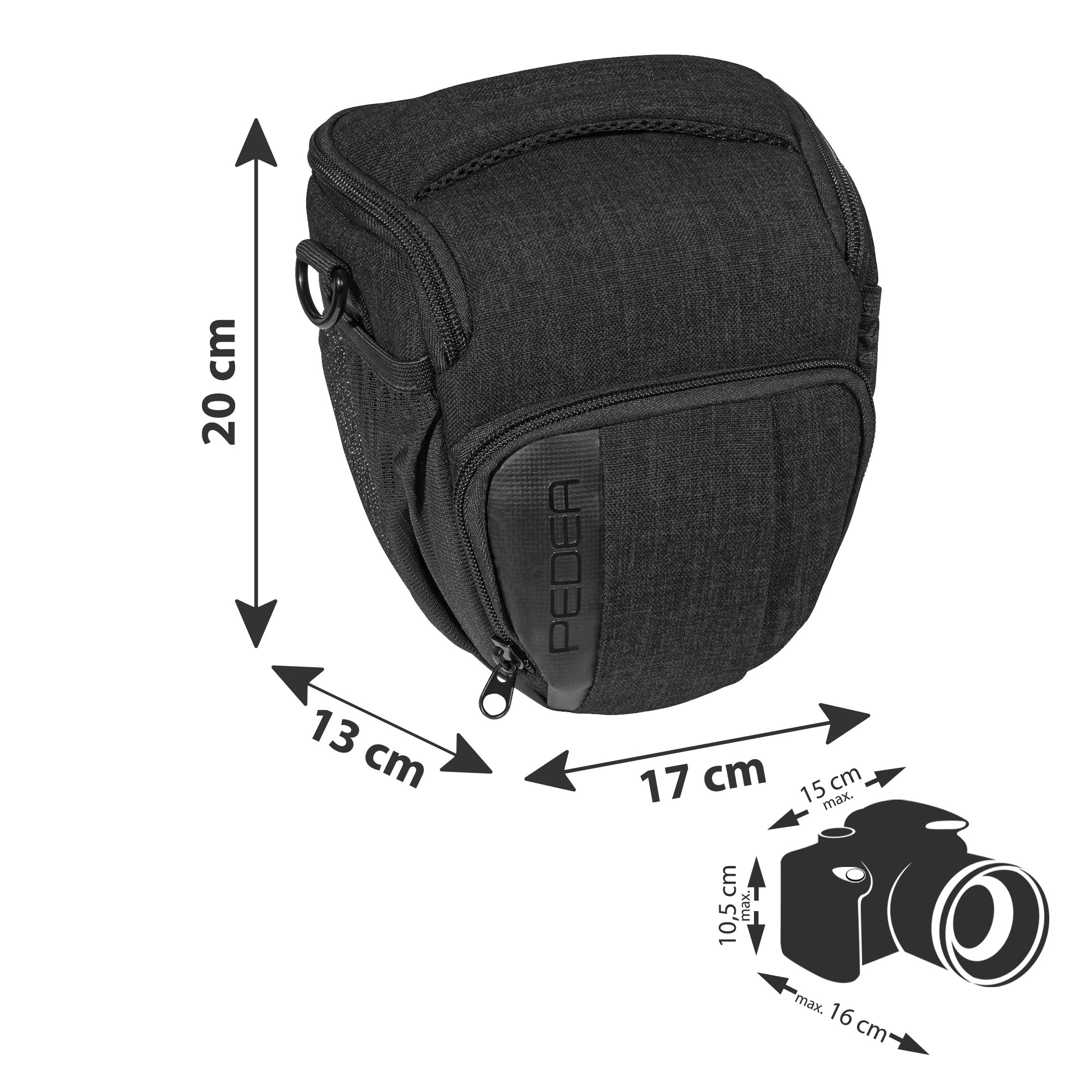 '"Fashion Custodia per fotocamera Nikon D500, D610, D3300, d3400, D7100, D7000, D7200/Canon EOS 1300d, 5d Mark II
