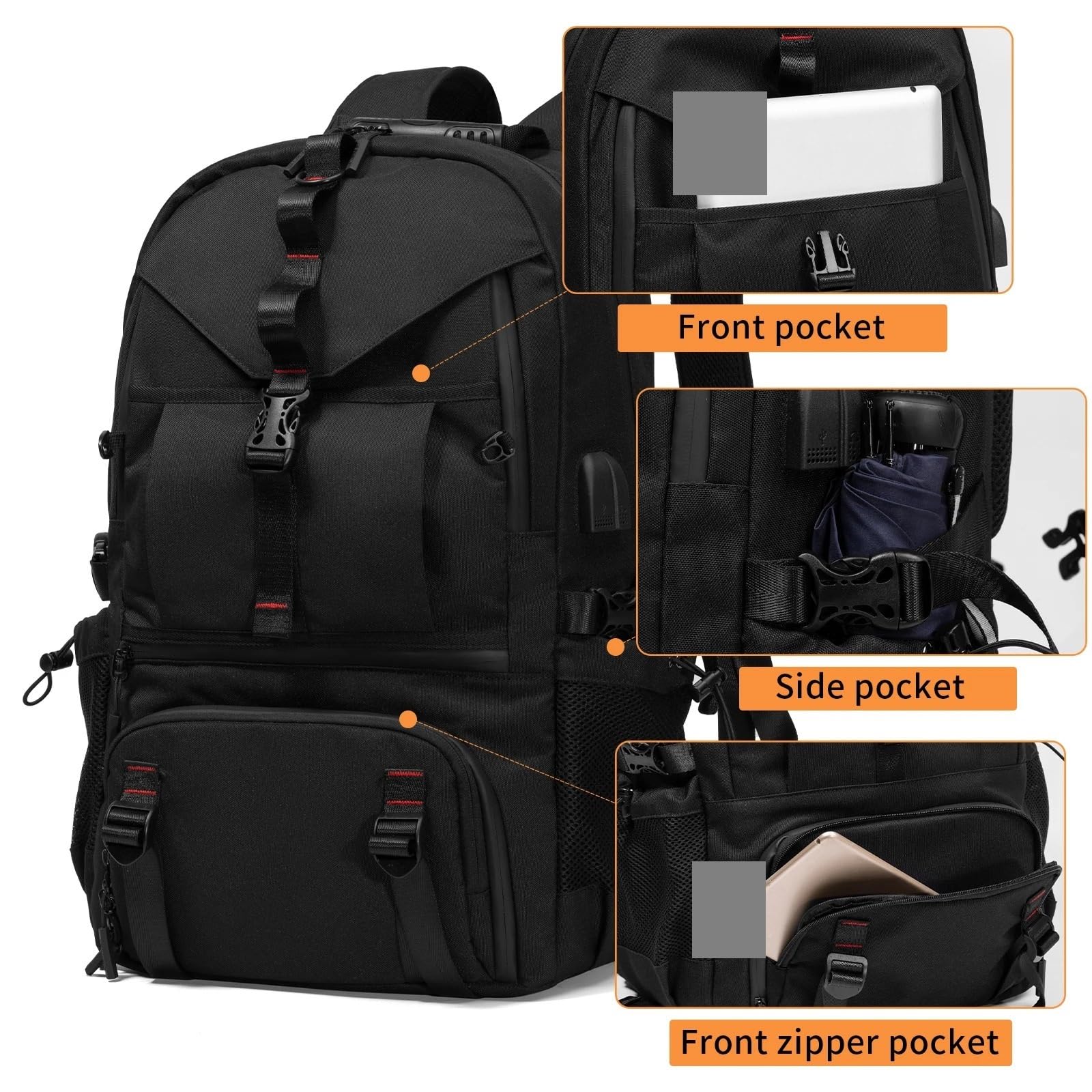 Borsa Porta Casco Zaino for Casco for Motocicletta Ciclismo Borsa for Impermeabile di Grande capacità for Escursionismo Scolastico per Casco Moto Bicicletta Sci