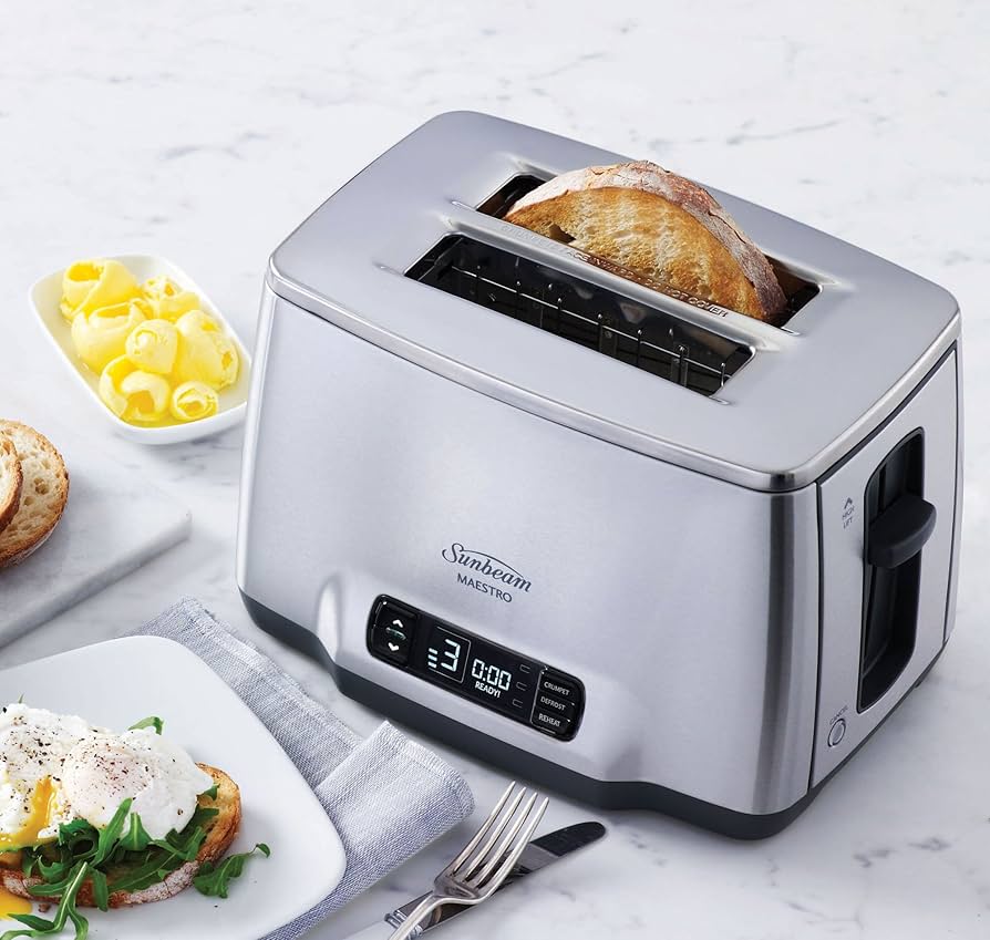 Sunbeam 3816 クローム 2スライス トースター Sunbeam 3816 クローム 2スライス トースター Sunbeam® Designer