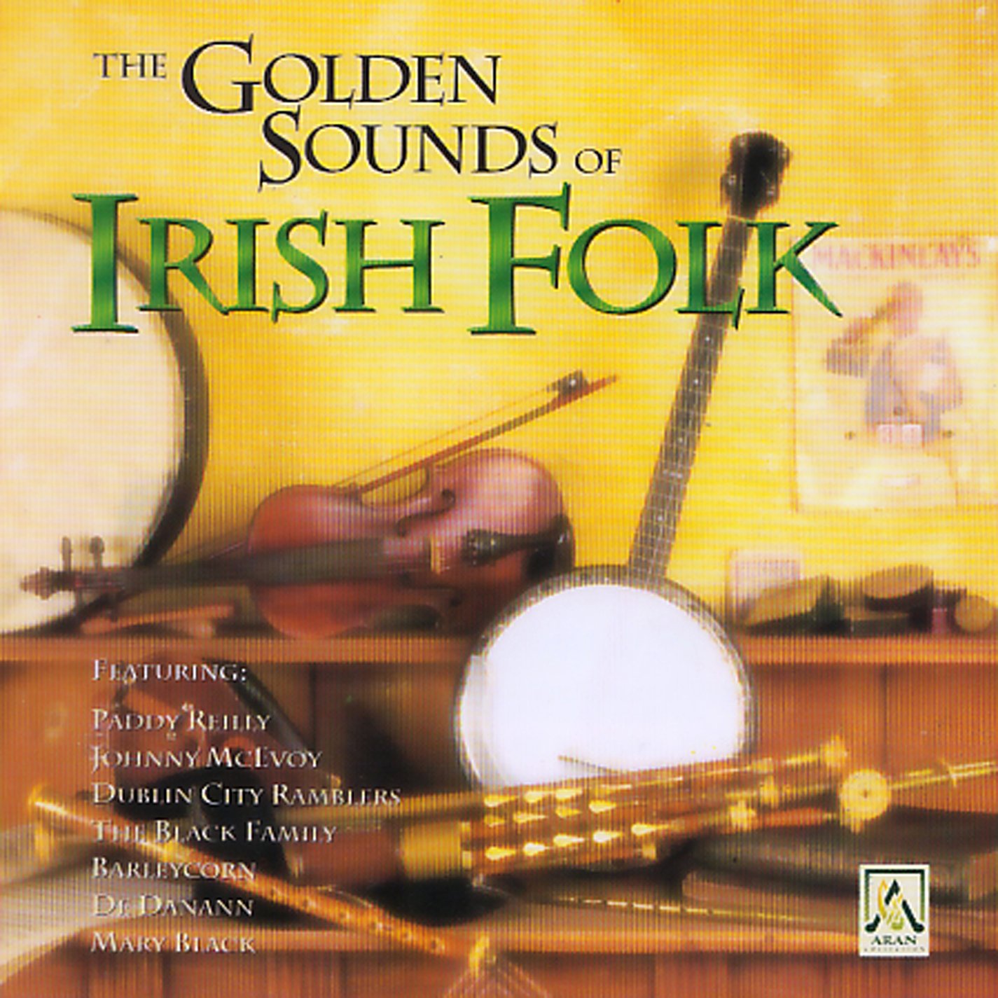 (IX159) The Golden Sounds Of Irish Folk, 14 tracks various artists - 1996 CD