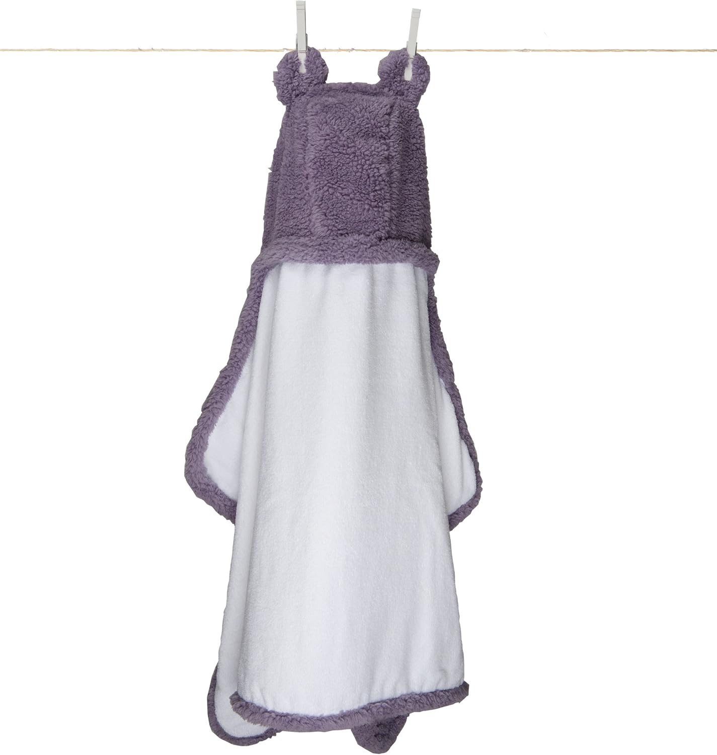 Amazon リトルジラフ Little Giraffe おくるみ バスラップ 【正規代理店輸入】 Bella フードタオル (ラベンダー