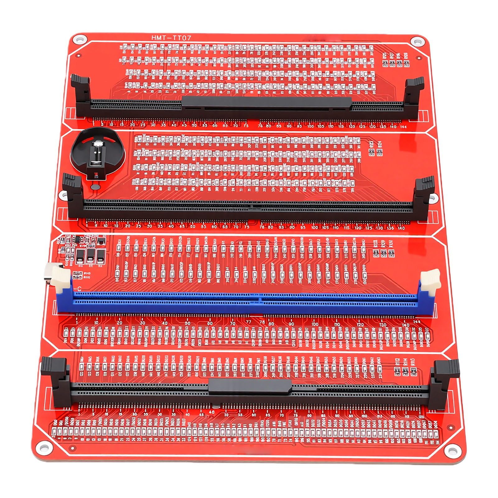 Tester pamięci RAM wskaźnik LED DDR3 DDR4 DDR5UDMM DDR5RDIMM analizator diagnostyczny dla komputerów stacjonarnych serwerowych