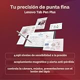 Lenovo Tab P12-2024 - Tablet con pantalla táctil expansiva - Pantalla 3K de 12.7 pulgadas - Cámara de 13MP - Memoria de 8 GB - Almacenamiento UFS de 128 GB - Android 13 - Dolby Atmos - Altavoces Quad