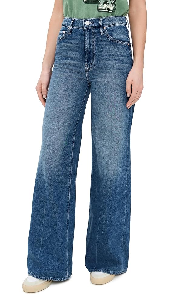 MOTHER Women's The Undercover Sneak Jeans, Rags to Riches MOTHER Women's The Undercover Sneak Jeans, Rags to Riches