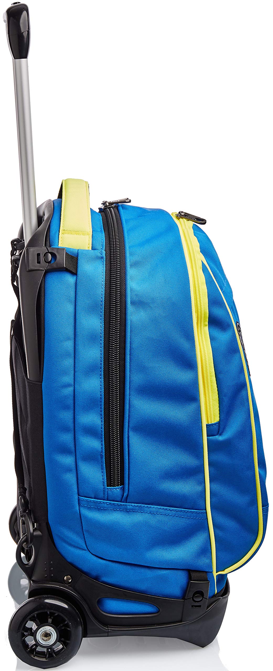 Invicta Trolley Scuola Sganciabile New Tech, Blu, 3 in 1 Spallacci per uso zaino, Zaino Scuola Bambini e Ragazzi