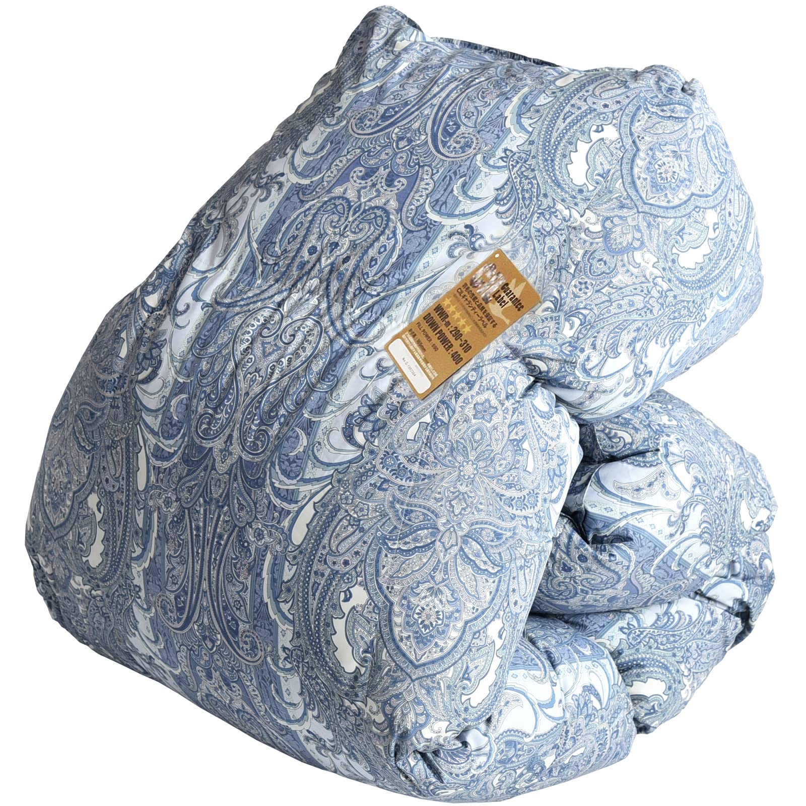 現品限り‼️✨タンスのゲン 羽毛布団 シングル [更に暖かい30マス立体