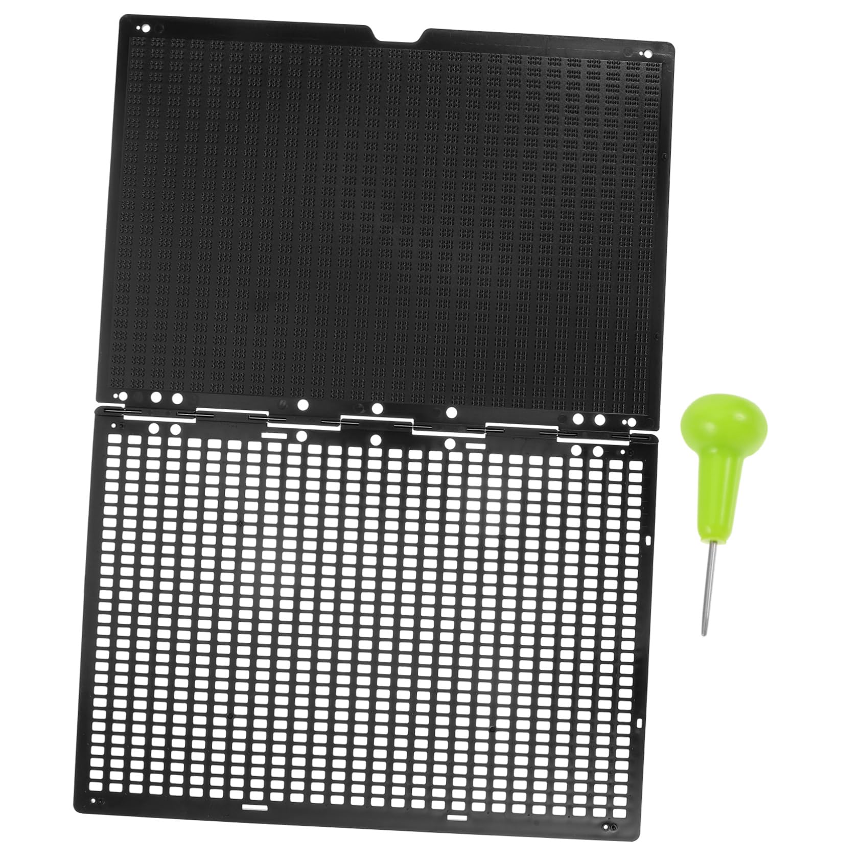 TOVINANNA 1 Set Braille Tablet Kit Blind Braille Board Blinds Leaning Writing Braille for Blind Braille Writing for Blind Writing Board for Blinds Braille Supply Plastic