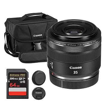 【hana】Canon RF35mm F1.8 MACRO IS STM Canon Wide-Angle Camera Lens RF-35mm F1.8 Macro IS STM