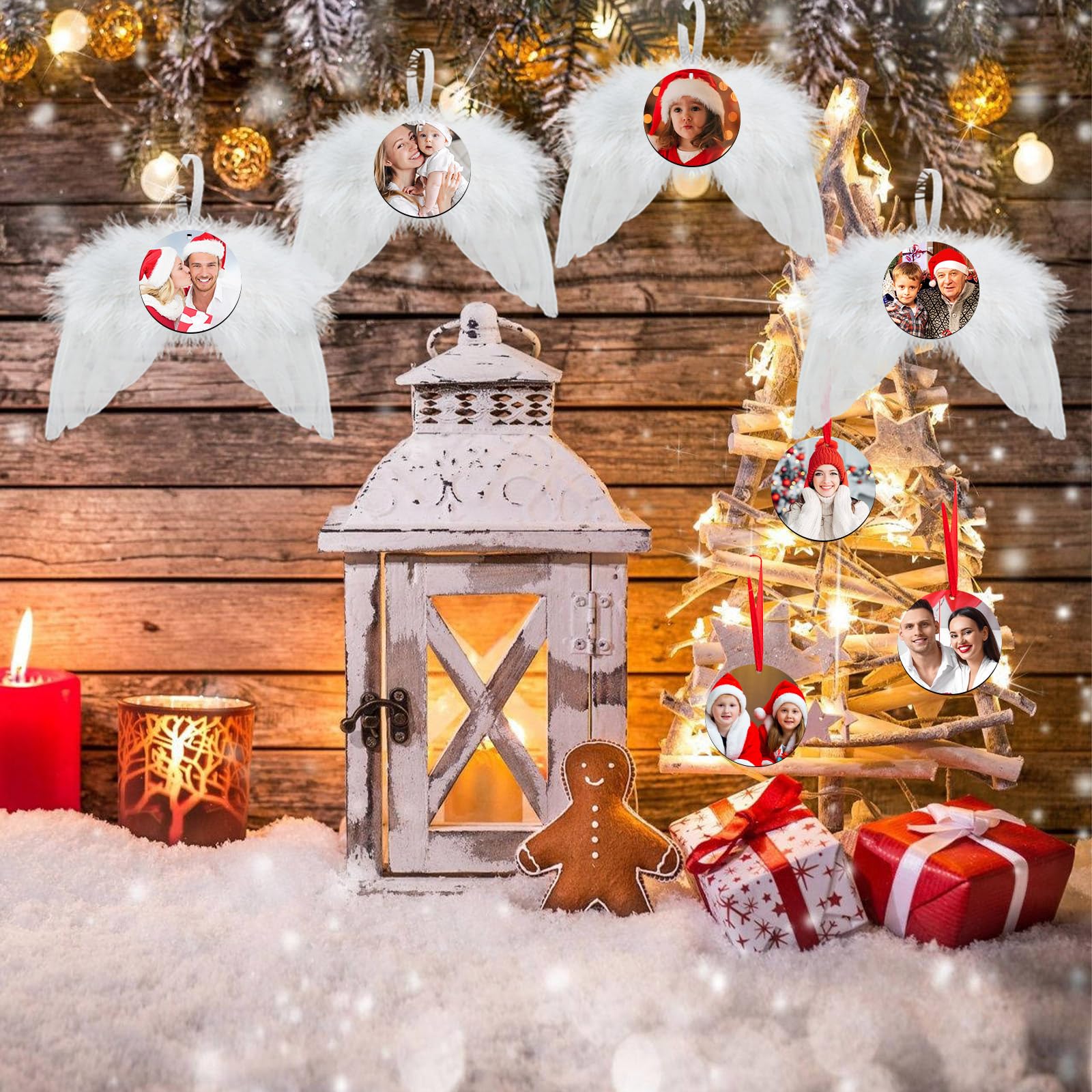 ヴィンテージオーナメント　水鳥の羽根のクリスマスツリー ヴィンテージオーナメント 水鳥の羽根のクリスマスツリー