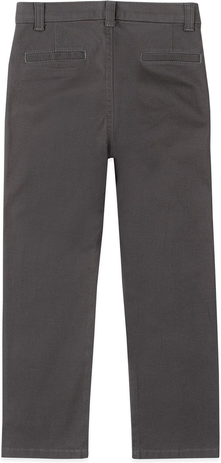 Chaps Boys' School Uniform Chino Twill Pant - Image 2