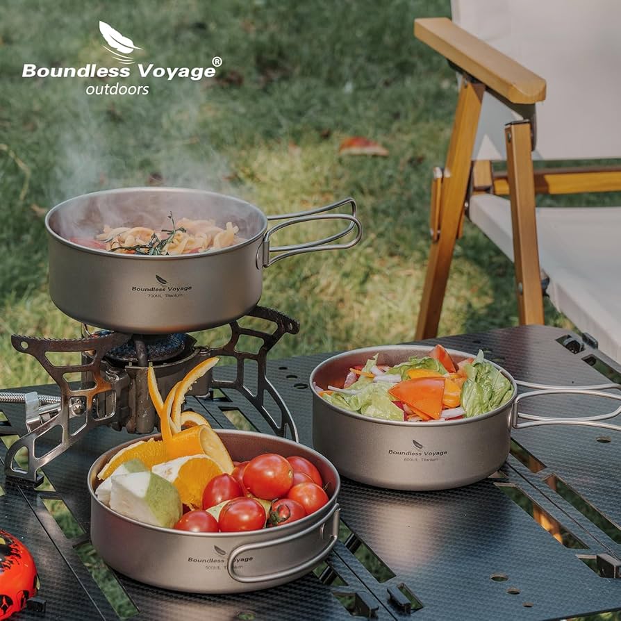 Boundless Voyage チタン　テーブルウェア　7点セット Boundless Voyage チタン テーブルウェア 7点セット