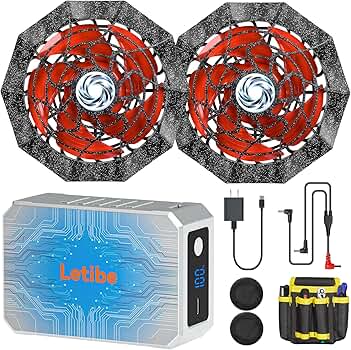 Amazon.co.jp: [Letibe] 【日本優良企業】 37460mAh 42V 最強空調作業