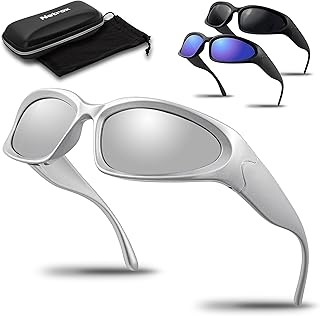 Netrox® Sonnenbrille - Sportbrille mit ETUI und Mikrofaser Beutel - Sonnenbrillen verspiegeltem Glas in drei Farben UV400 ...