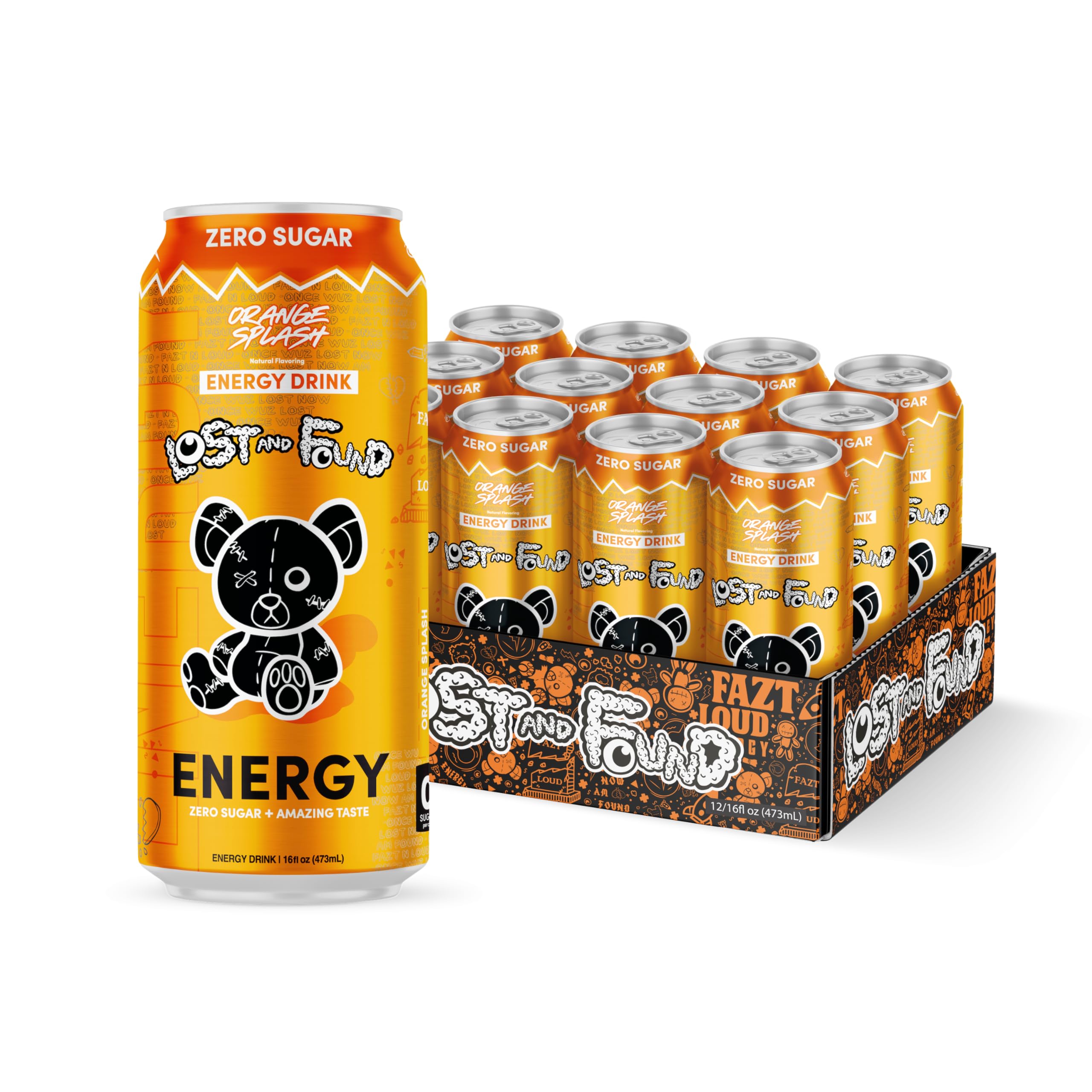 Amazon.com : Lost and Found Energy Drink, Sugar Free with No