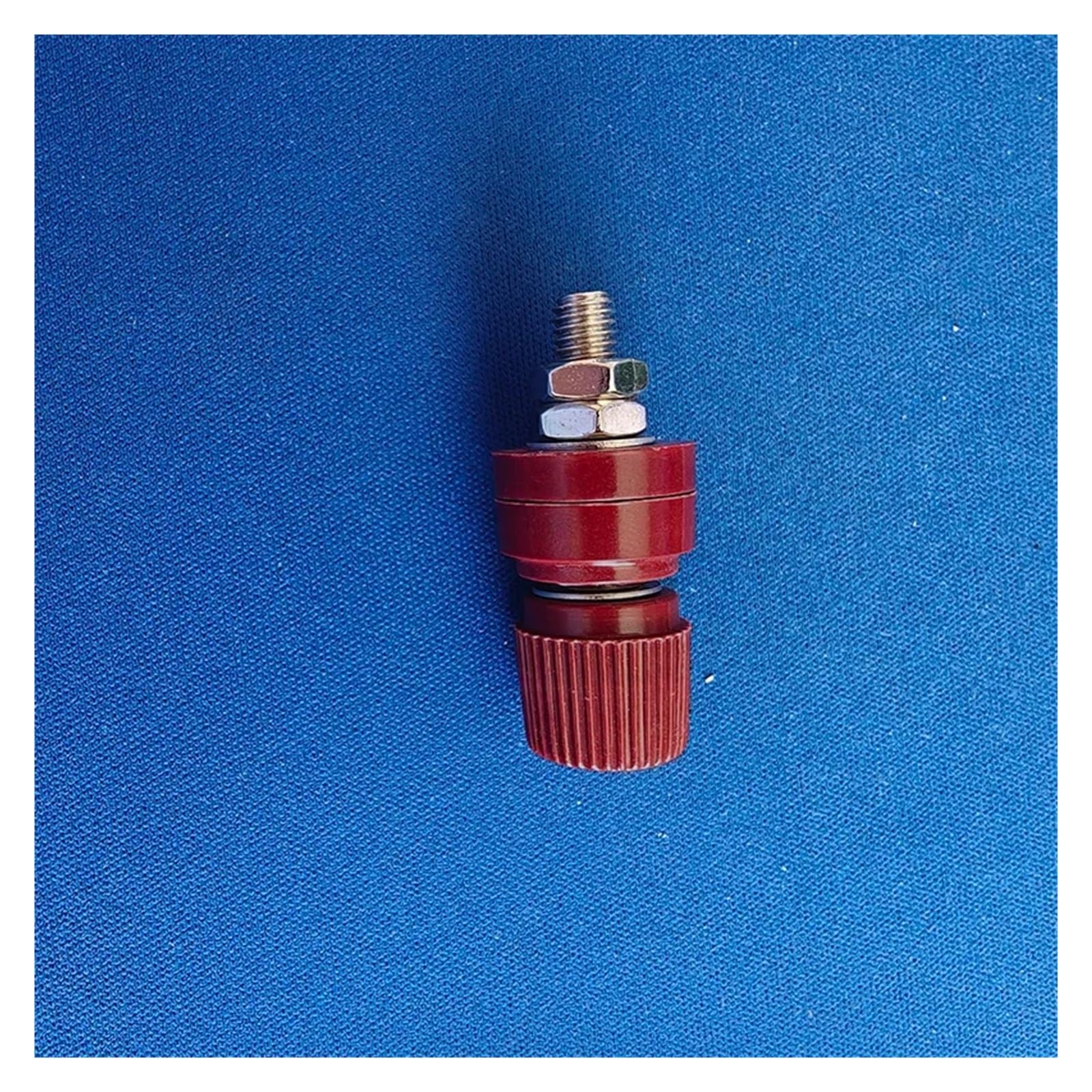 6 morsettiere rosse e nere da 6 mm, morsettiere di alimentazione, per saldatrice, inverter (M6, rosso)