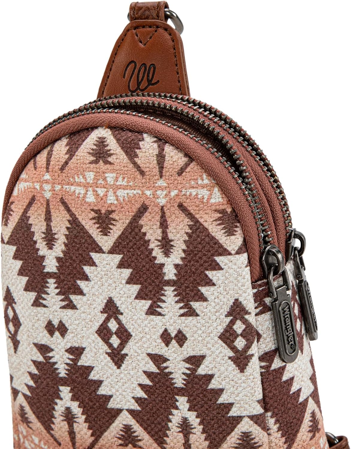 Wrangler Small Sling Bag for Women, Leather Crossbody Bags Cross Body Purse Fanny Packs with Adjustable Strap for Gift - Image 5