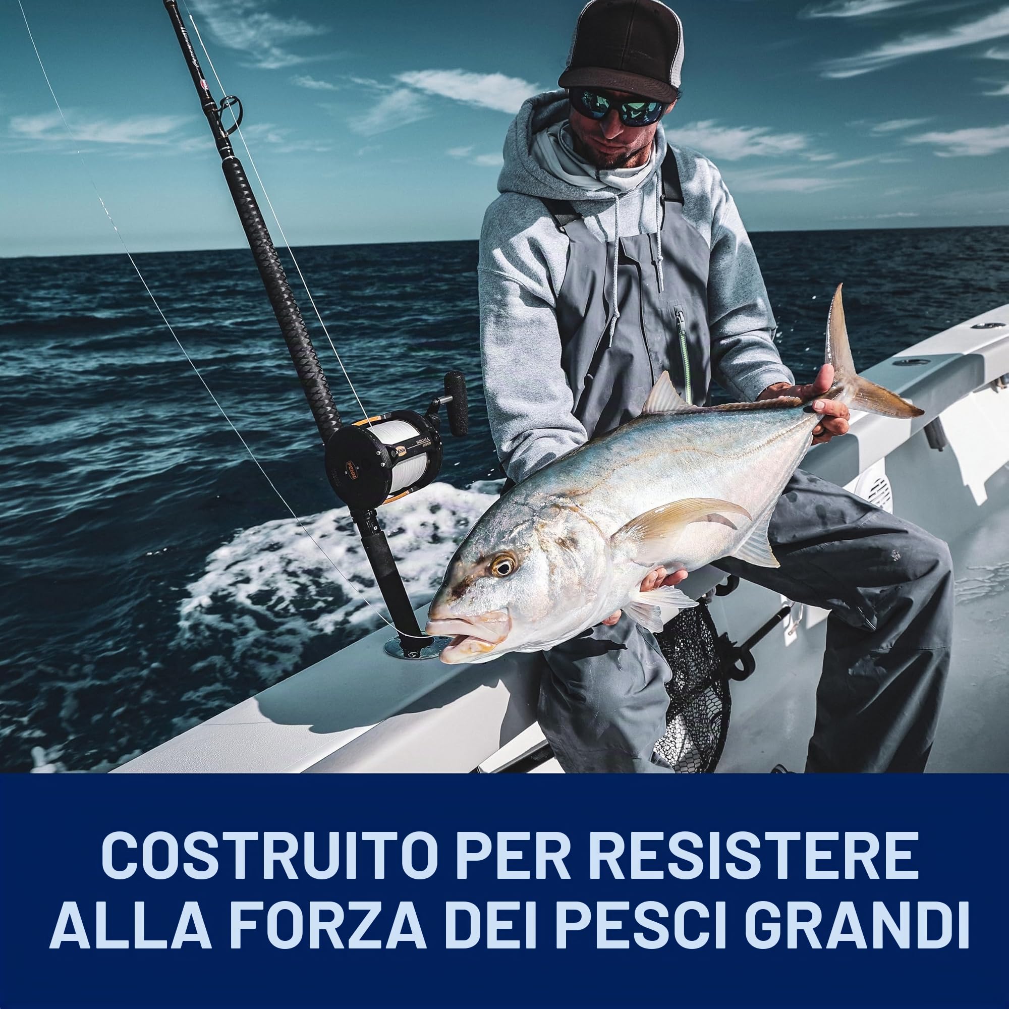 Penn Squall - Mulinello da pesca a traina a 2 velocità