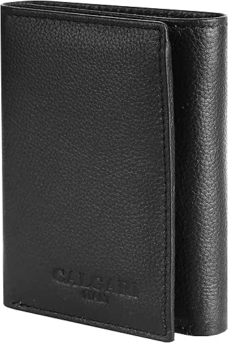 CALGARI® Italian Luxury Leather Wallets For Men | Trifold
