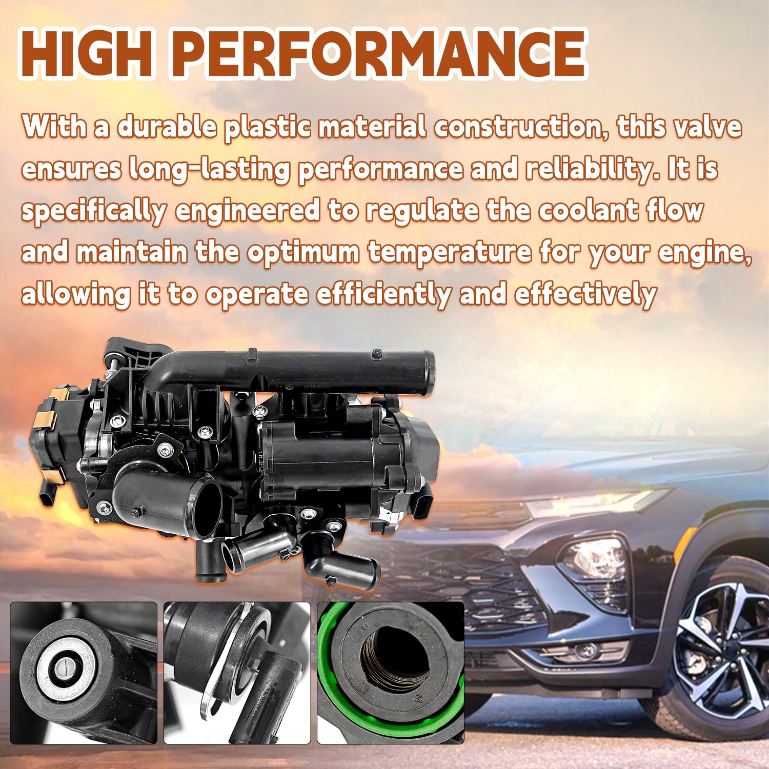 Amazon.com: HonHuCo 12716827 Engine Coolant Control Valve