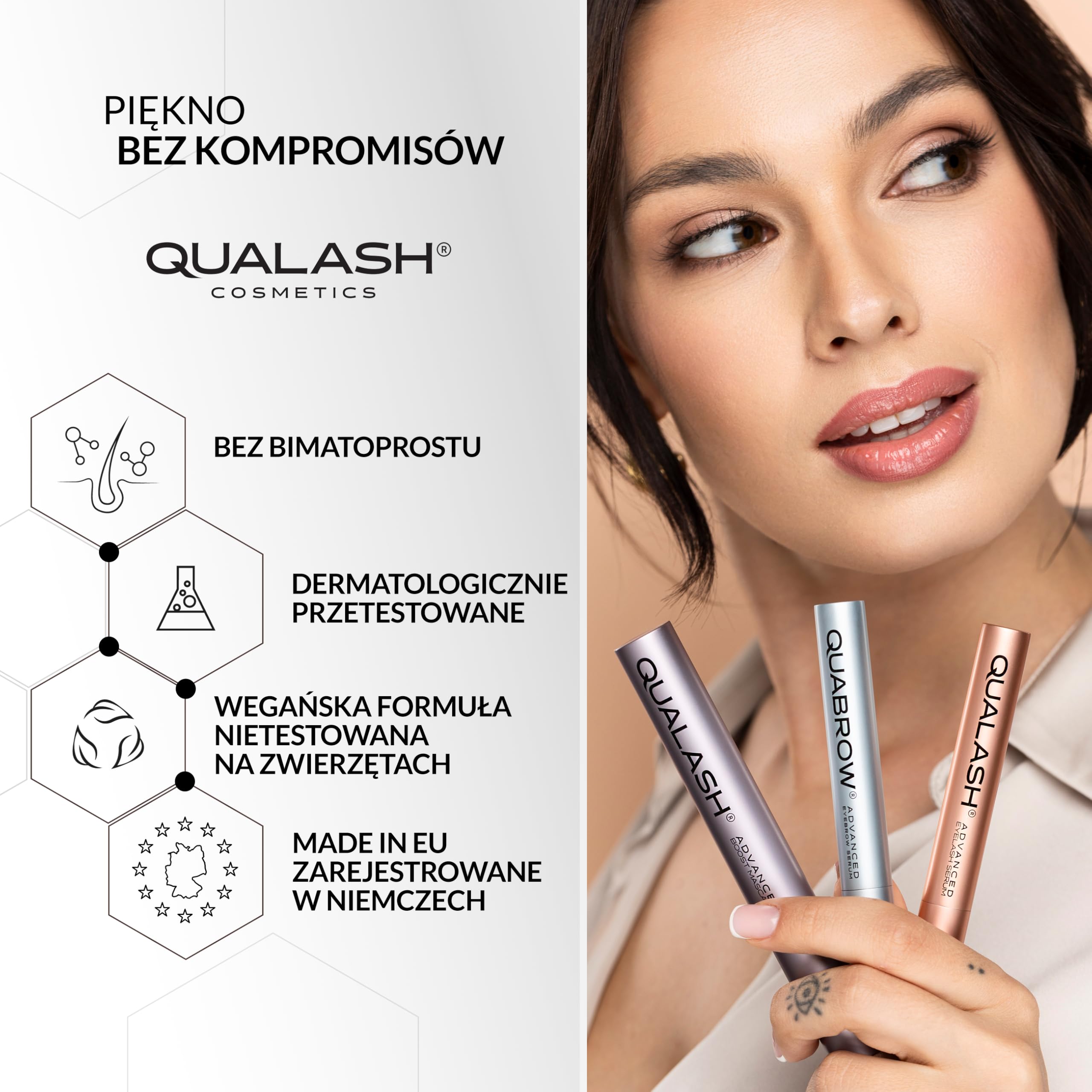 QUA-X CompleX® Serum do rzęs na porost i wydłużenie 3,5 ml Lash Booster
