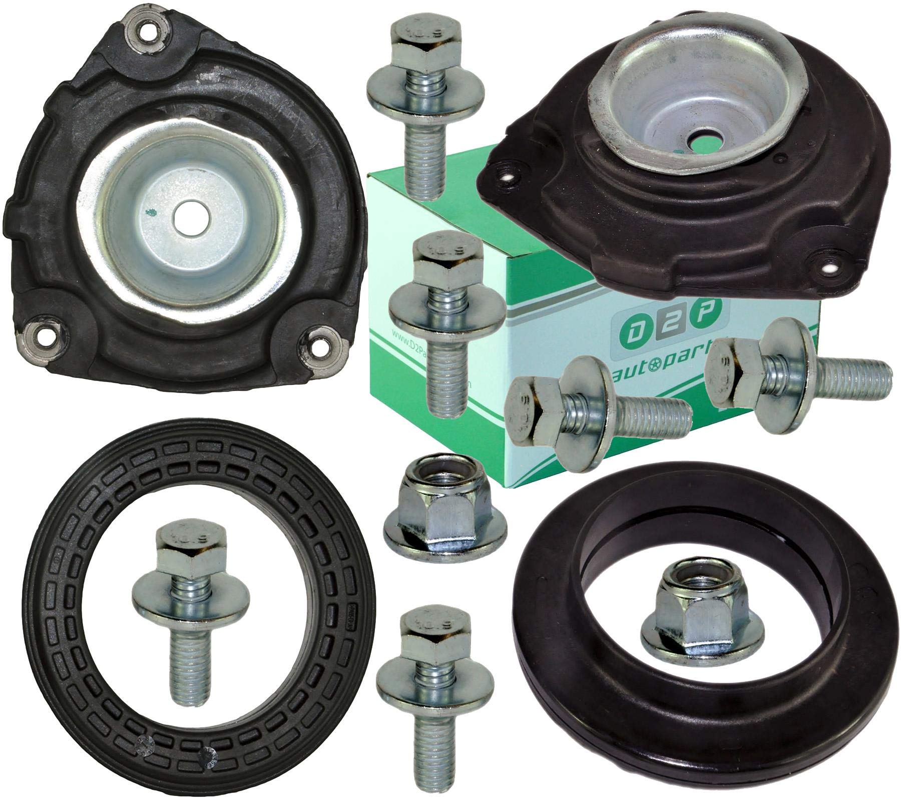 D2P 8200504291 Front Suspension Top Strut Mounts With Bearings Replacement For Renault Clio, Grandtour