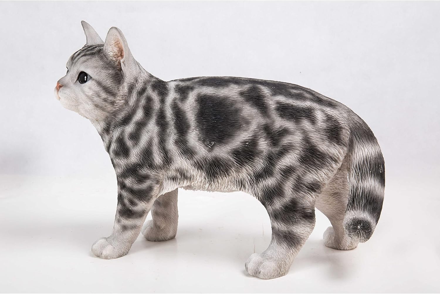 Hi-Line Gift Ltd Standing American Shorthair Cat Statue