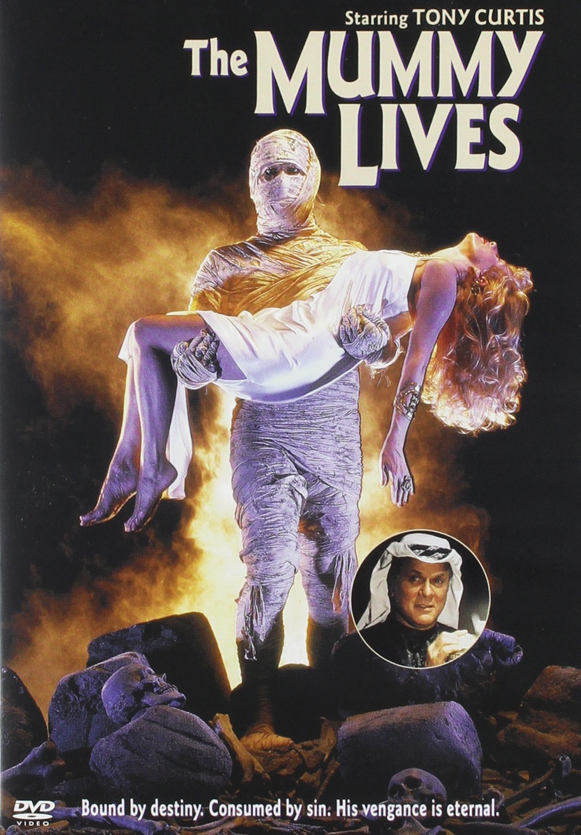 Mummy Lives DVD importación USA para coleccionistas de cine de terror clásico