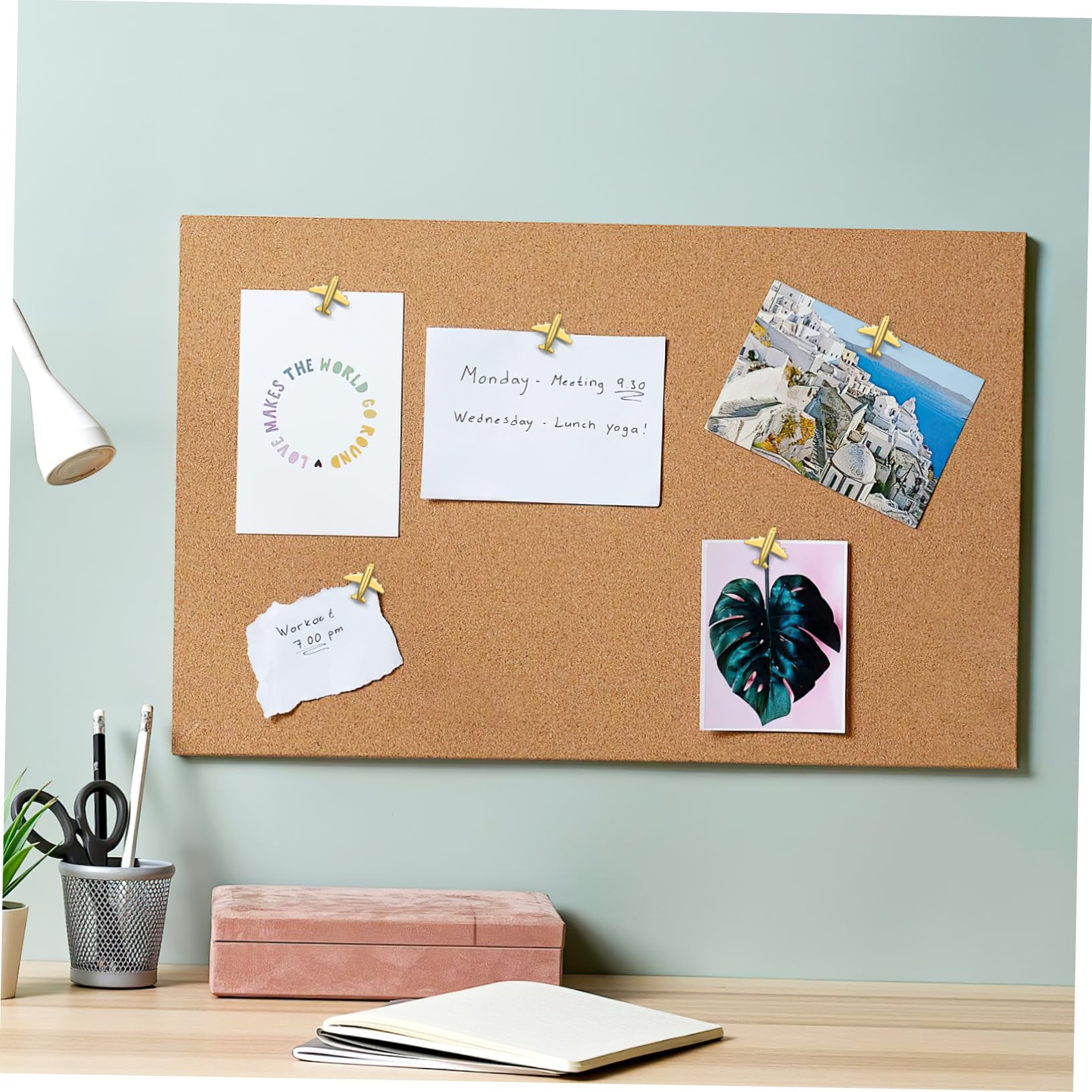 DOITOOL 4 Ensembles Punaises Décoratives Lot pour Tableau Affichage Corkboard Cartes Et Décoration De Photos Pièces * 4
