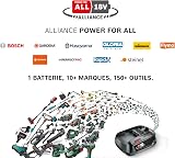 Gardena Pompe pour collecteur d'eau de pluie sur batterie 2000/2 18V P4A - Kit prêt à l'emploi: Débit et pression élevés, Niveaux de puissance réglables, Protection contre la marche à sec (14602-20) - 12