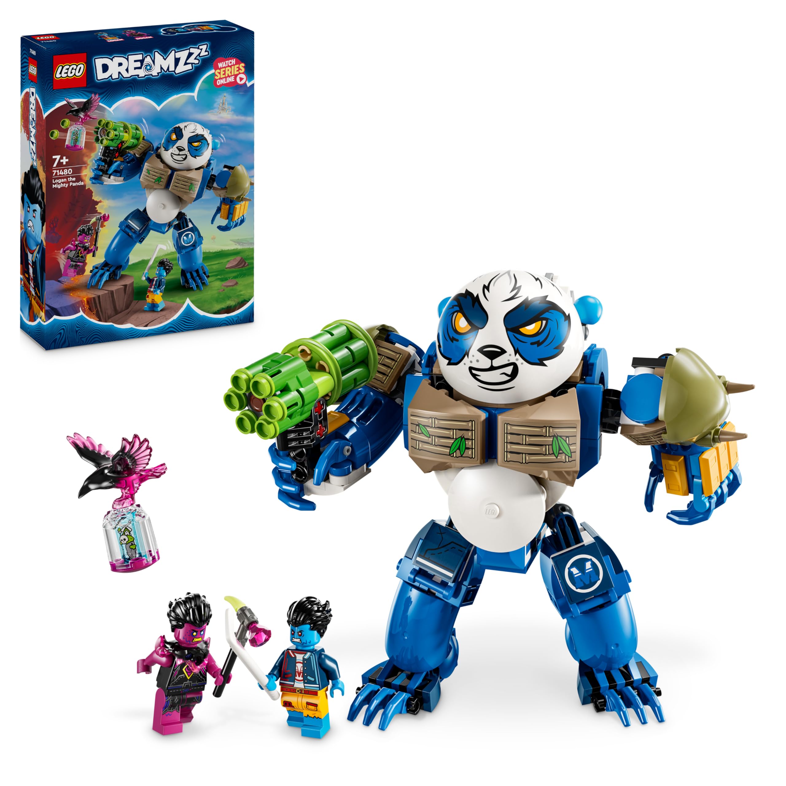 LEGO DREAMZzz 2-in-1 Logan the Mighty Panda Toy for 7 Plus Year LEGO DREAMZzz 2-in-1 Logan the Mighty Panda Toy for 7 Plus Year
