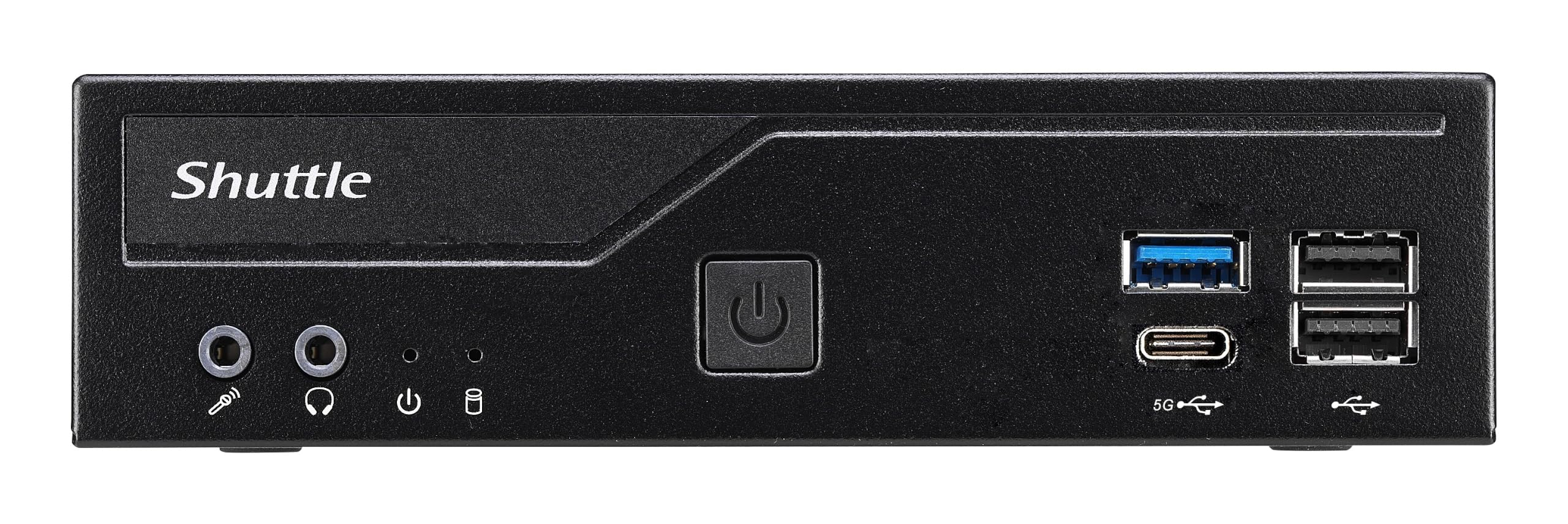 Shuttle XP? Slim DH610V2 1.35L Grand PC Mini PC Barebone Intel H610 LGA 1700 DDR5-SDRAM 120