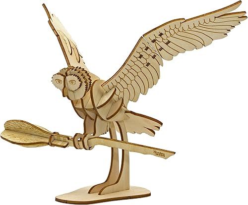 Miniatura 3 de Incredibuilds Harry Potter - Kit de rompecabezas de madera 3D y figuras de modelo (64 piezas)  Construye y pinta tu propio juguete de película de