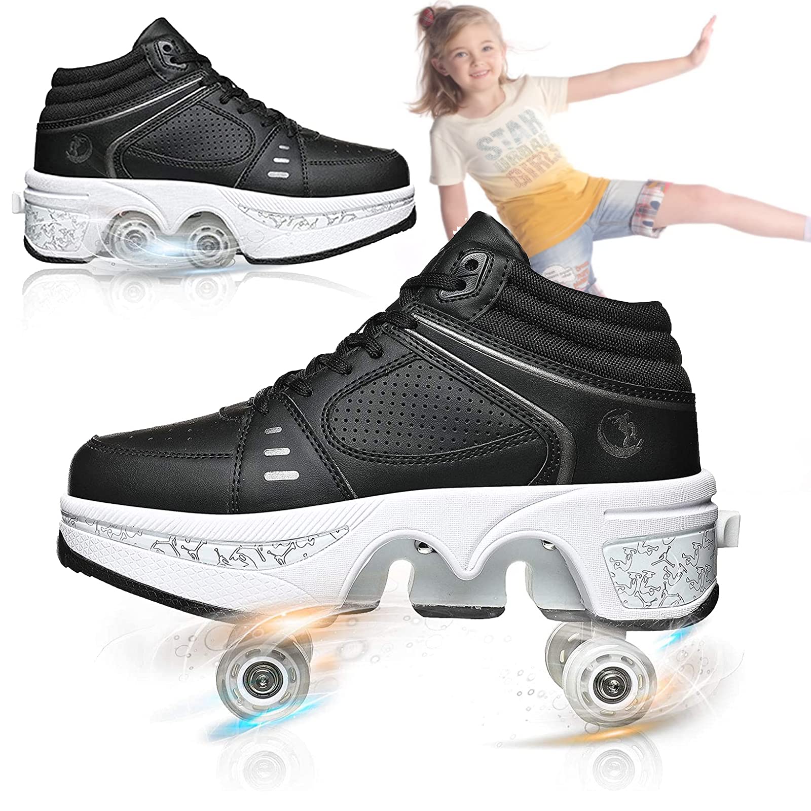 zapatillas fila con boton